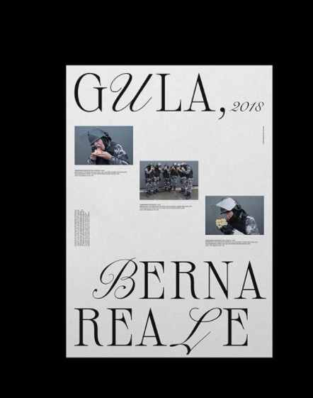 Gula Borna Real — typography set in Sprat by Ethan Nakache
