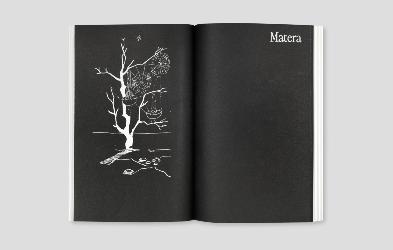 Life(s) of webs by Tomás Saraceno — typography set in Nuances by Ethan Nakache