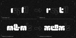 Reptil display typeface by Ethan Nakache and Raphael de la Morinerie, specimen 2