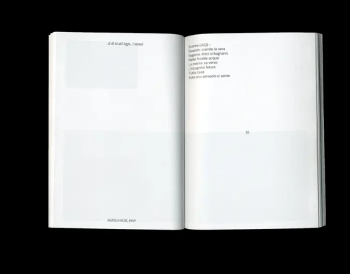 Sguardi dal margine — typography set in Goodman by Ethan Nakache