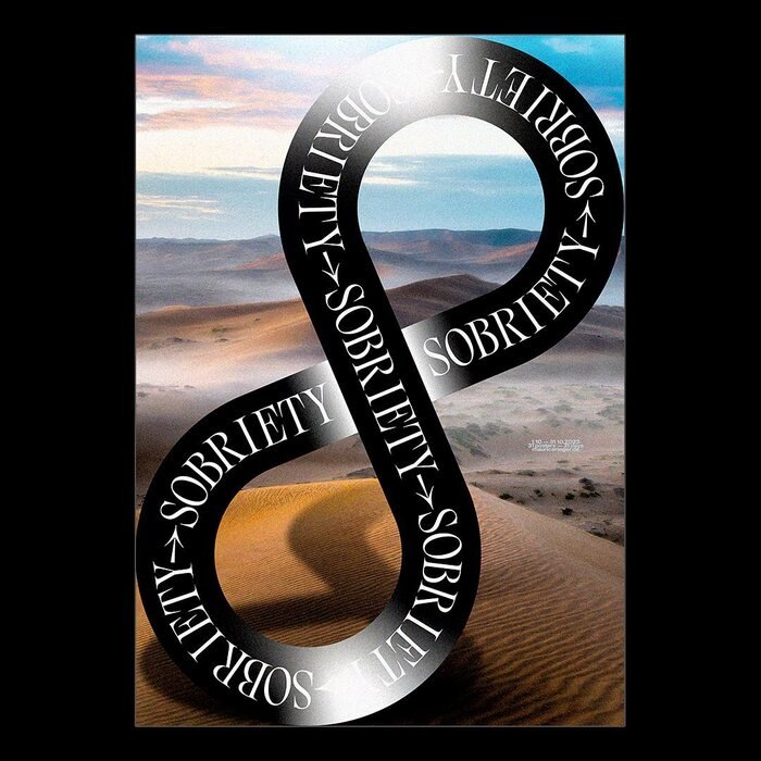 Sober October — typography set in Nuances by Ethan Nakache