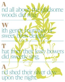 Harcher serif display typeface by Ethan Nakache, specimen 7