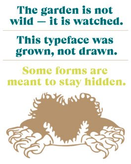 Harcher serif display typeface by Ethan Nakache, specimen 2